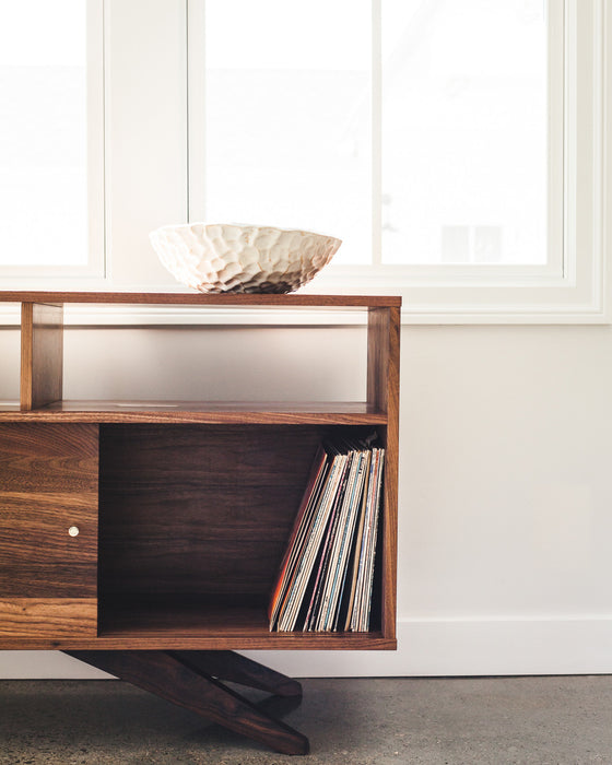 Divisadero Mid Century Media/Record Console Sideboard - JeremiahCollection - 3