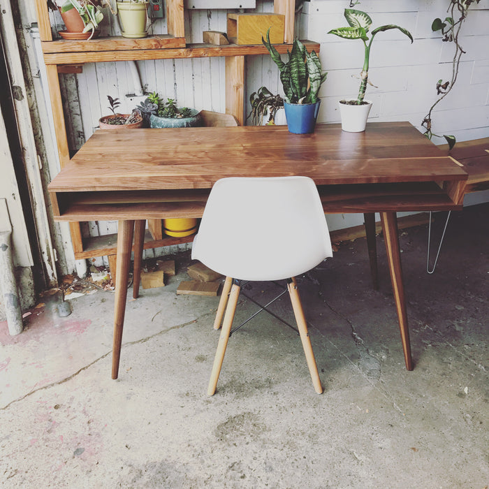 Open Mid Century Modern Desk - JeremiahCollection - 1