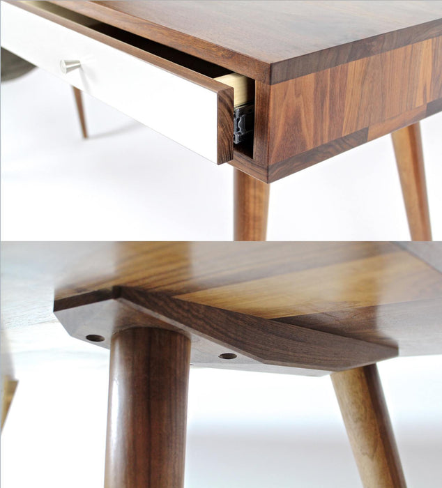 Mid Century Desk with Cord Management - JeremiahCollection - 5