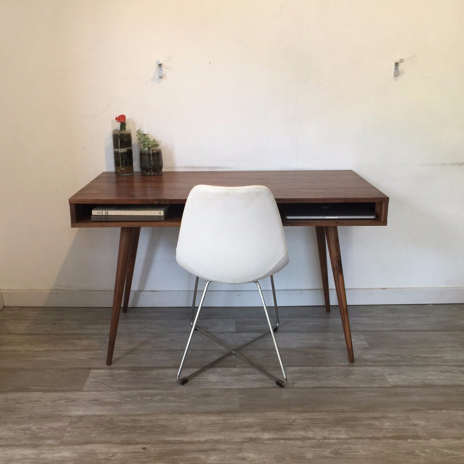 Open Mid Century Modern Desk - JeremiahCollection - 3