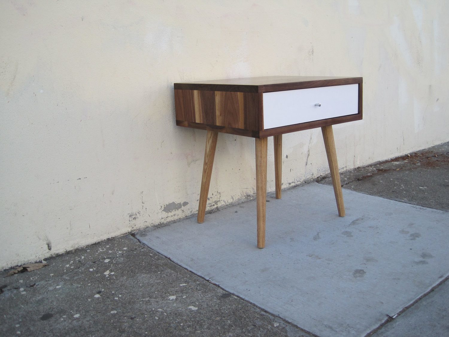 Mid Century Side Table With Drawer - JeremiahCollection - 3