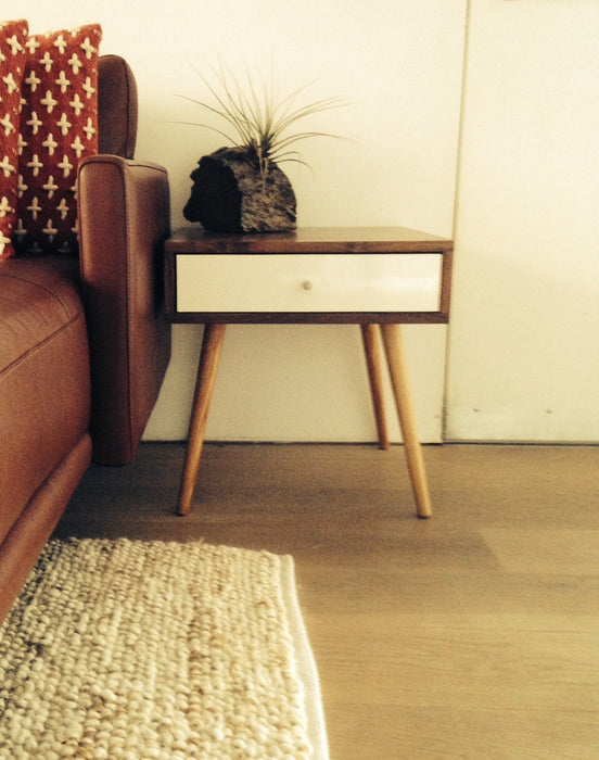 Mid Century Side Table With Drawer - JeremiahCollection - 1